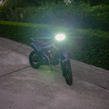 Plug&Play LED Headlight Light Bar Kit For Kawasaki KLX110 Honda - Foto 10